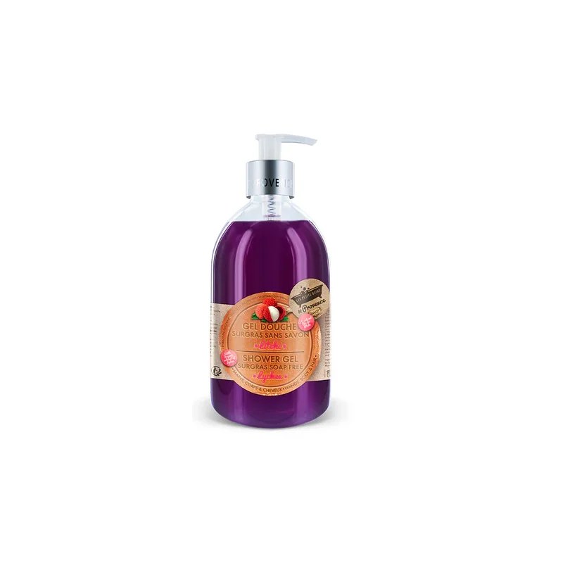 LES PETITS BAINS DE PROVENCE LES PETITS BAINS DE PROVENCE GEL DOUCHE LITCHI 500ml