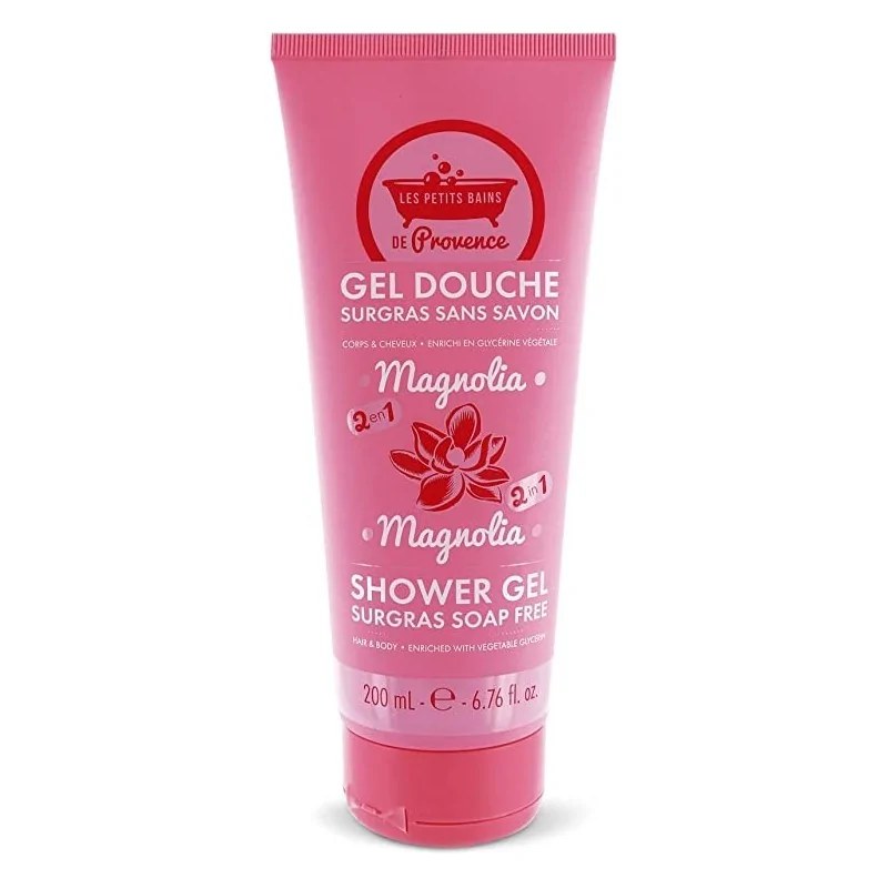 LES PETITS BAINS DE PROVENCE LES PETITS BAINS DE PROVENCE GEL DOUCHE MAGNOLIA 200 ML
