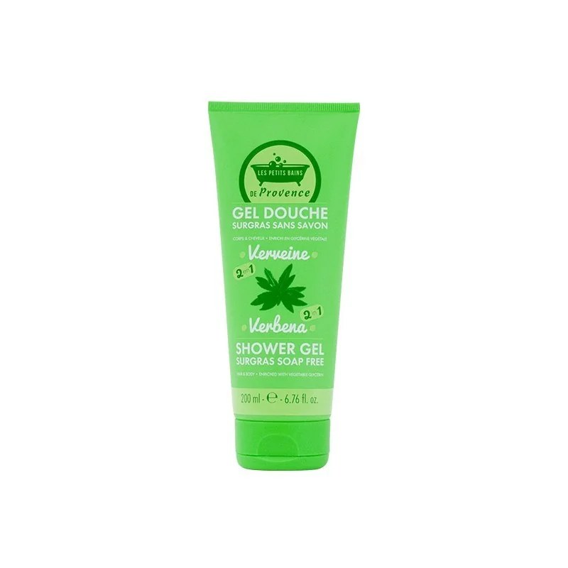 LES PETITS BAINS DE PROVENCE LES PETITS BAINS DE PROVENCE GEL DOUCHE VERVEINE 200ML