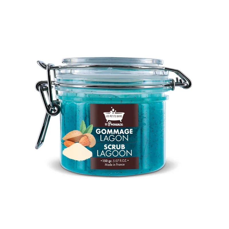 LES PETITS BAINS DE PROVENCE LES PETITS BAINS DE PROVENCE GOMMAGE CORPOREL LAGON BLUE 150ML