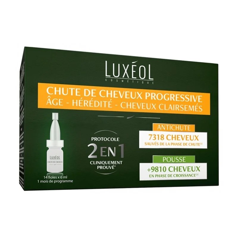 LUXEOL  Luxéol Chute de Cheveux Progressive 2 en 1 N