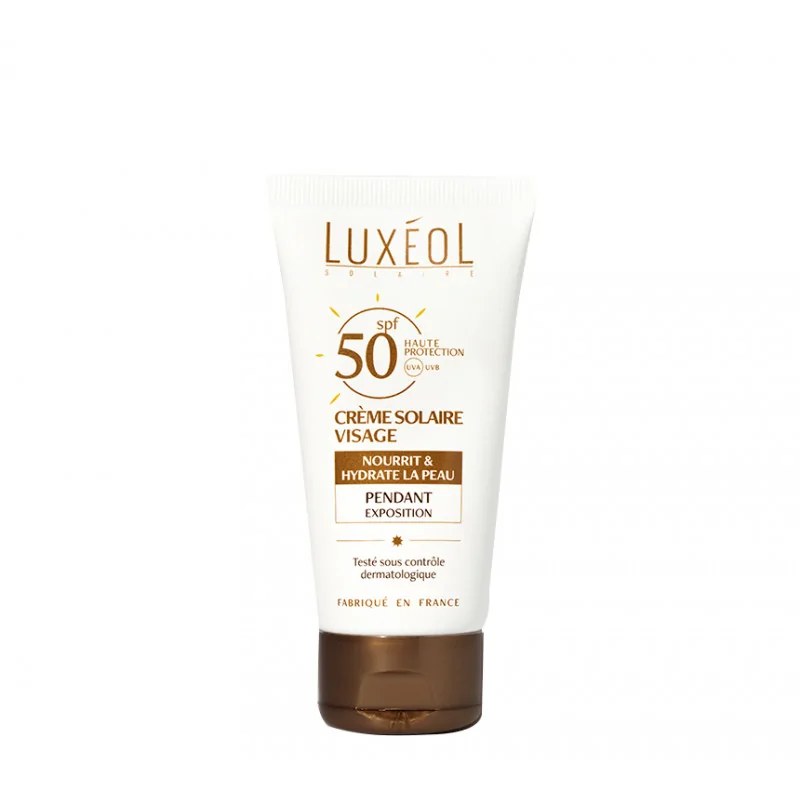 LUXEOL  Luxéol Crème solaire visage SPF 50 - 50ml