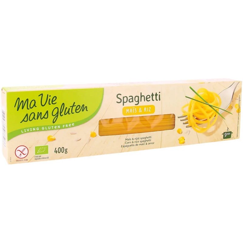 Ma Vie Sans Gluten Ma Vie Sans Gluten Spaghetti Maïs et Riz 500G