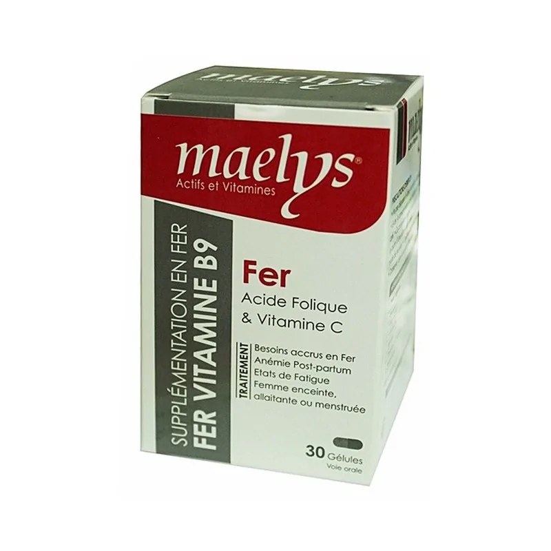MAELYS  MAELYS FER 30 GELULES