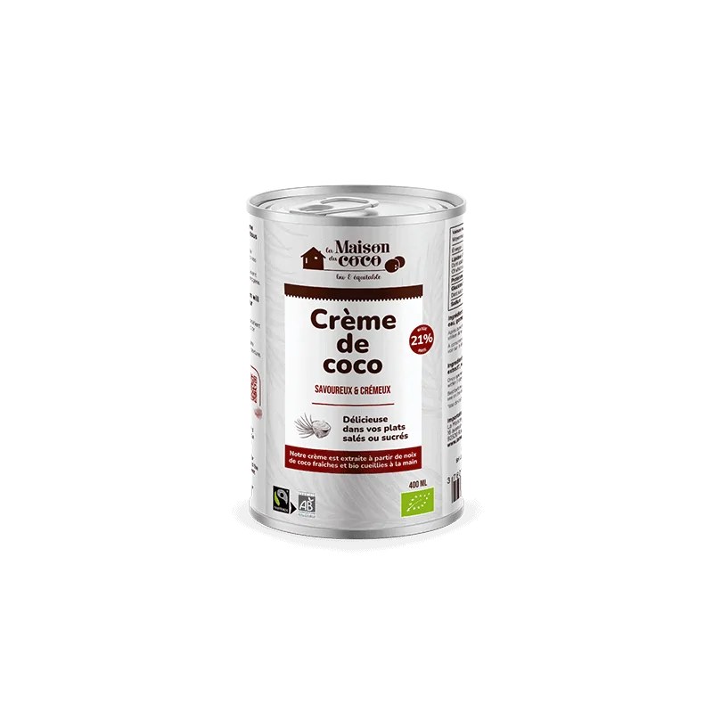 Maison de coco La Maison du Coco CREME DE COCO 21% 400ML