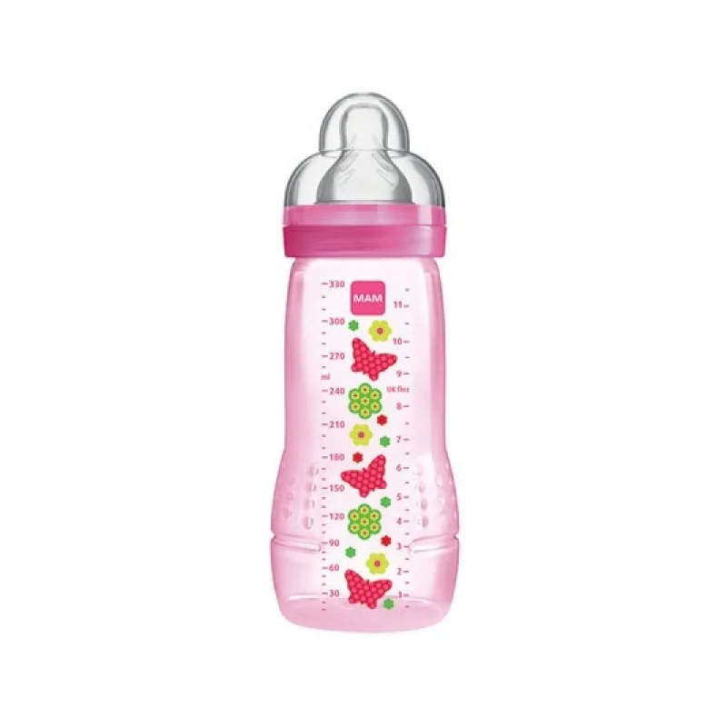 MAM  MAM BIBERON EASY ACTIVE ROSE 330ML