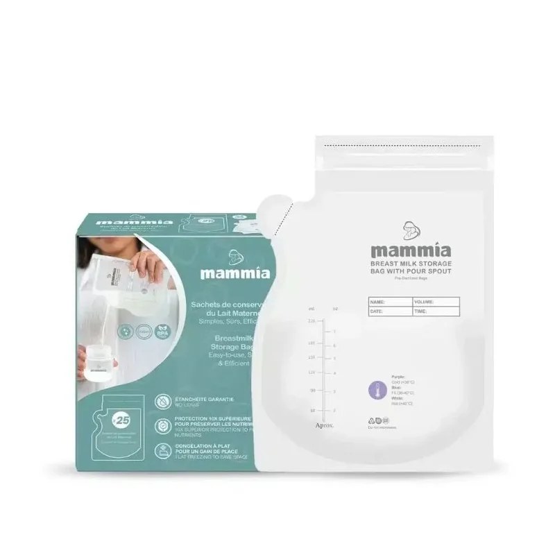 Mammia Mammia Sachets de conservation de lait maternel x25 - 220 ml