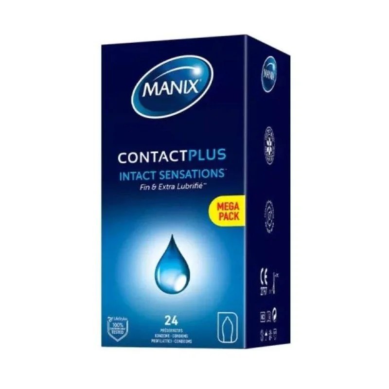 MANIX MANIX CONTACT 24 Préservatifs
