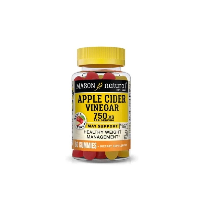 Mason Natural Mason Natural Apple Cider Vinegar 60 Gummies 1834-60