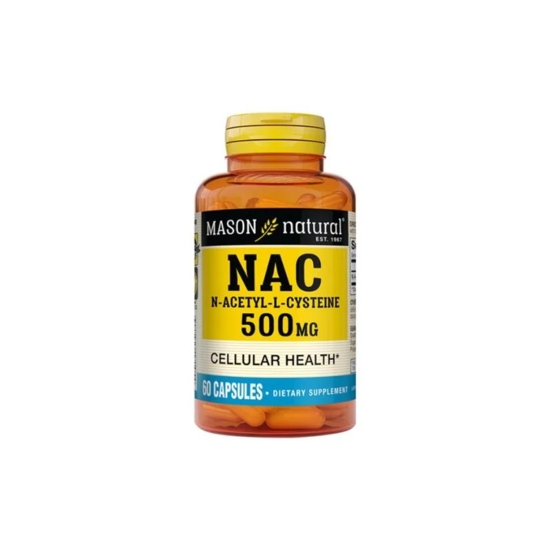 Mason Natural Mason Natural Nac N-Acetyl-L-Cysteine 60 capsules 1710-60