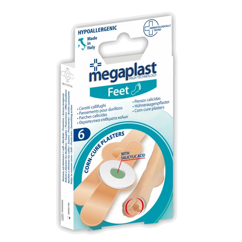 MEGAPLAST MEGAPLAST PANSEMENT POUR DURILLONS BOÎTE 6 - 130534