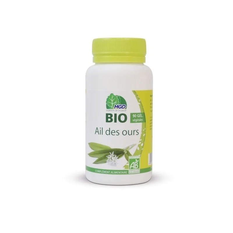 Mgd nature MGD nature Ail des ours bio 90 gélules