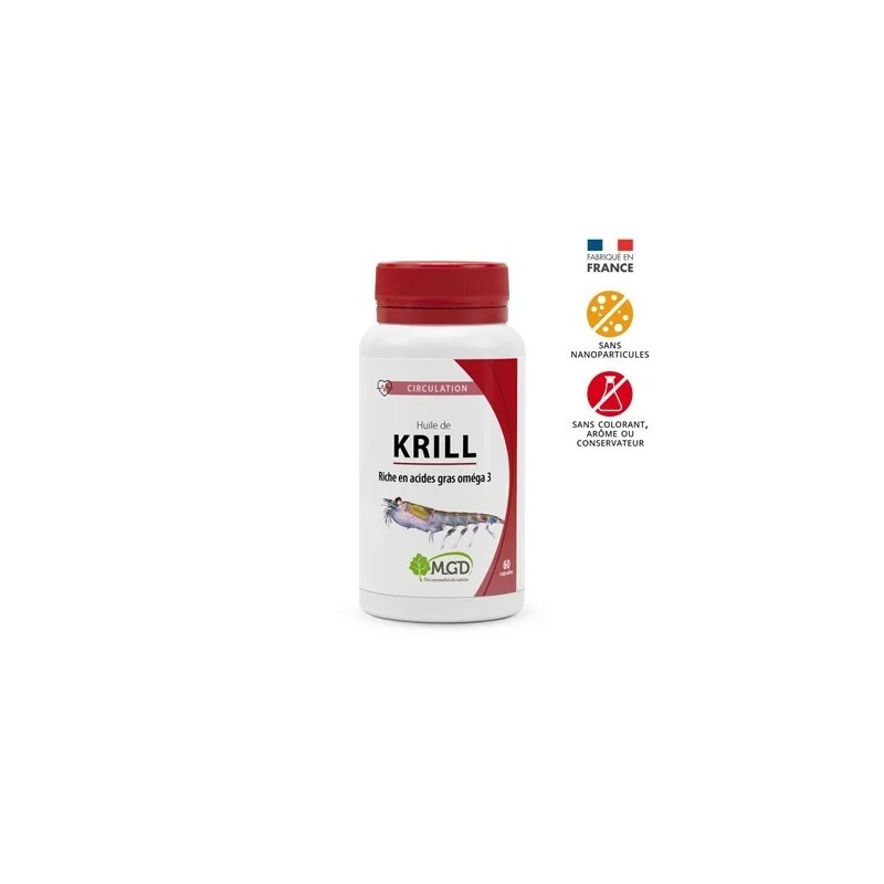 Mgd nature MGD NATURE HUILE DE KRILL 60 CAPSULES