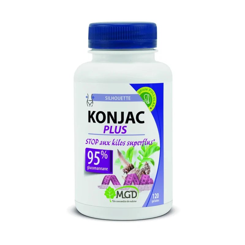 Mgd nature MGD NATURE KONJAC PLUS 120 GÉLULES