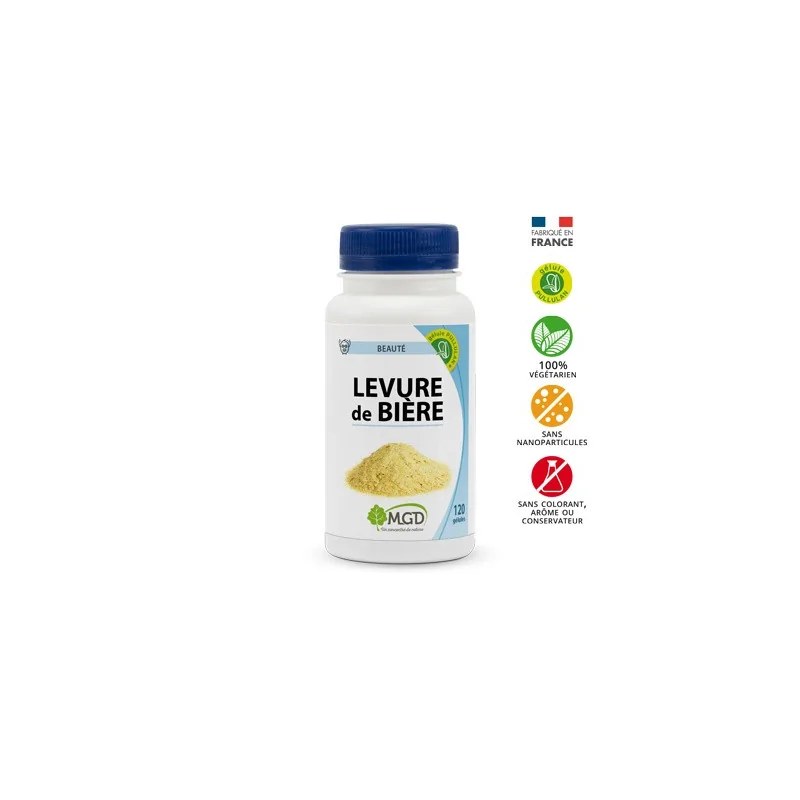 Mgd nature MGD NATURE levure de biere 120 gelules