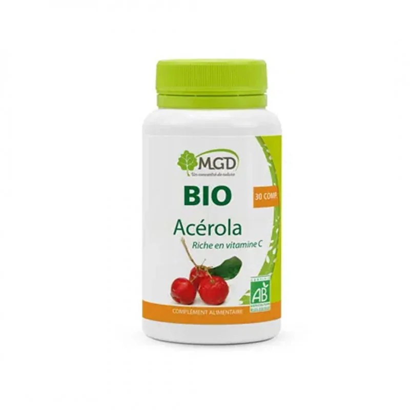 Mgd nature MGD ACEROLA BIO PILLULIER 50 COMPRIMÉS