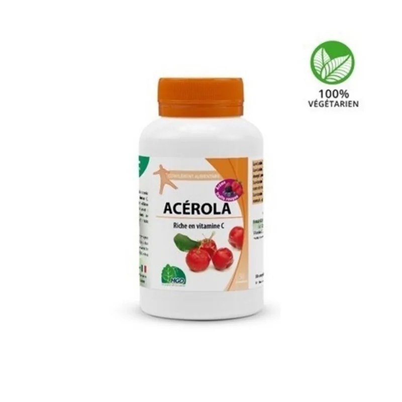 Mgd nature MGD ACEROLA FRUITS ROUGE  PILLULIER 50 COMPRIMÉS
