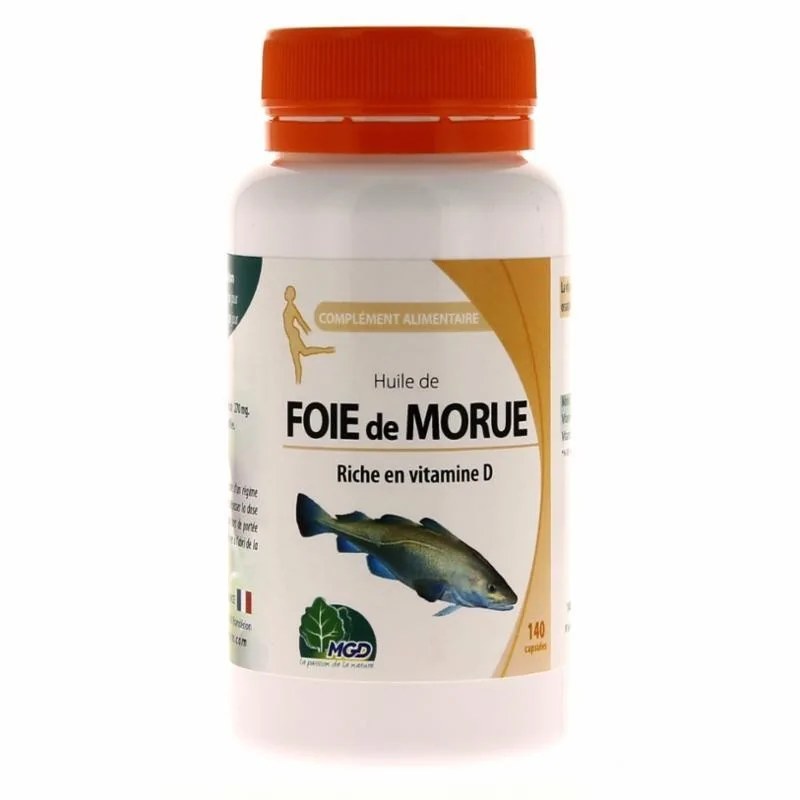 Mgd nature MGD NUTURE HUILE DE FOIE DE MORUE 140 CAPSULES