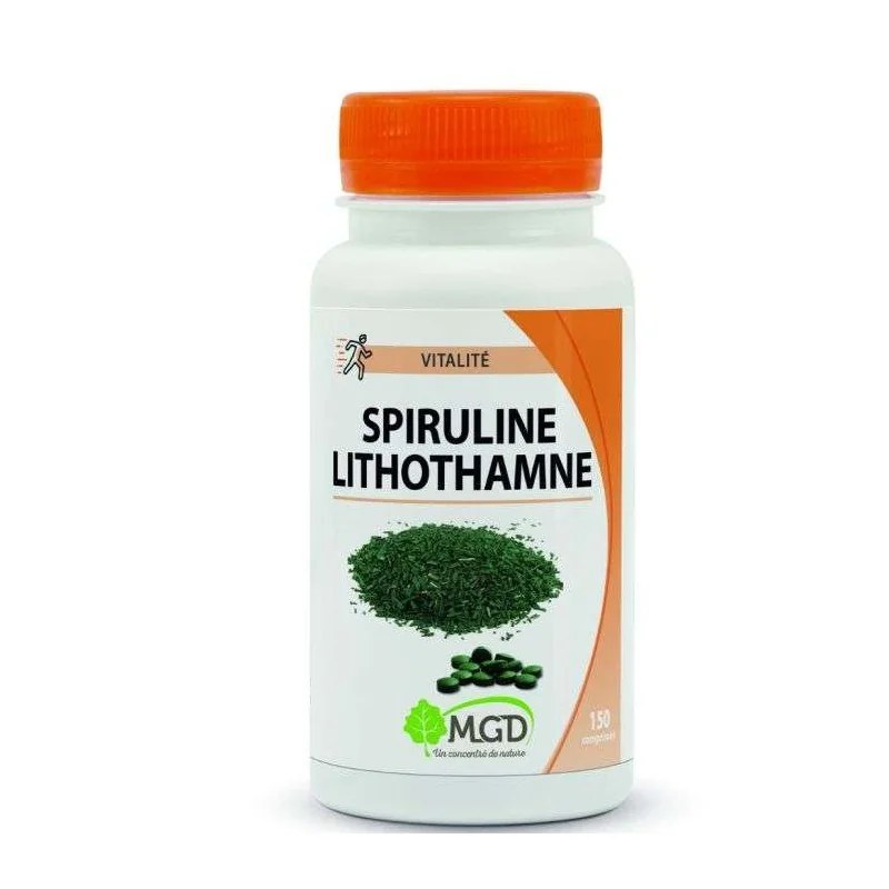 Mgd nature MGD SPIRULINE LITHOTHAMNE 150 COMPRIMES