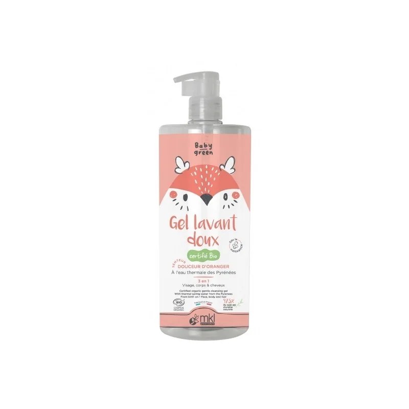 MKL MKL Baby Green Gel Lavant Doux Bio 1L