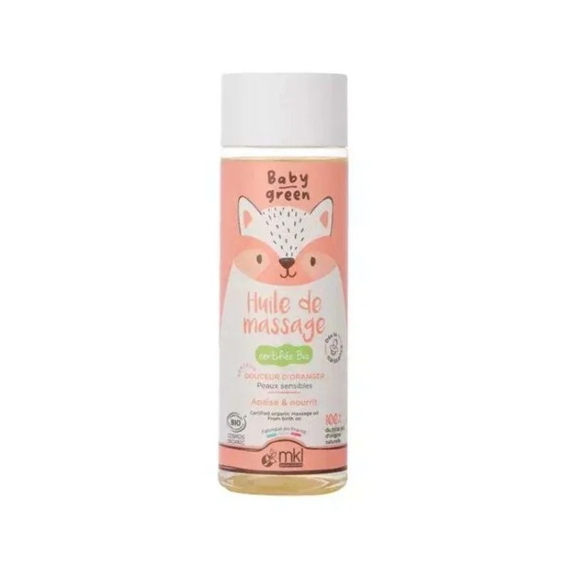 MKL MKL Baby Green Huile de Massage Bio 100ml