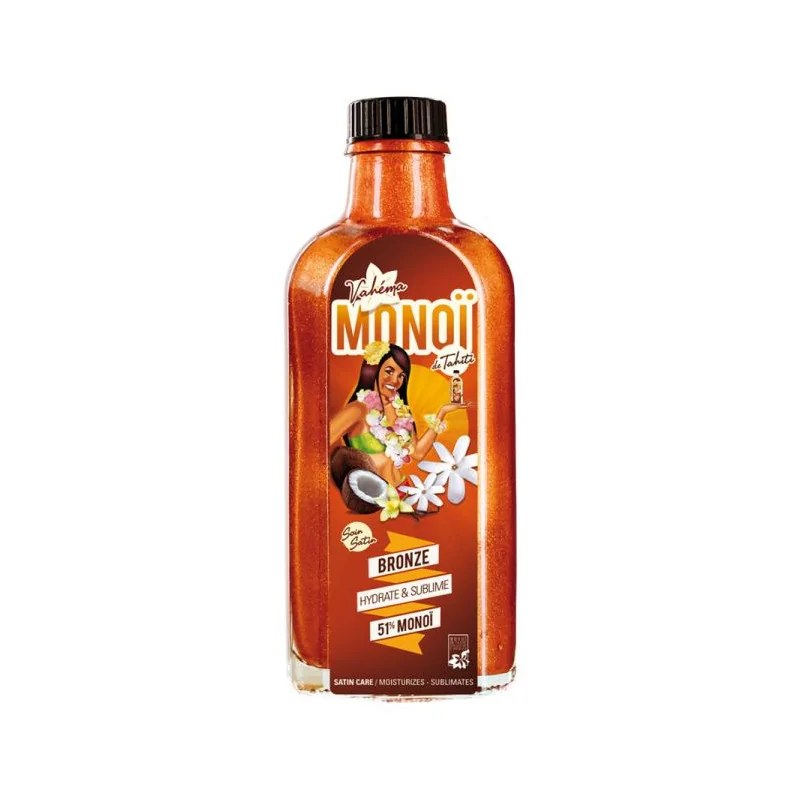 MONOI DE TAHITI MONOÏ DE TAHITI SOIN SATIN BRONZE 51% 100ML