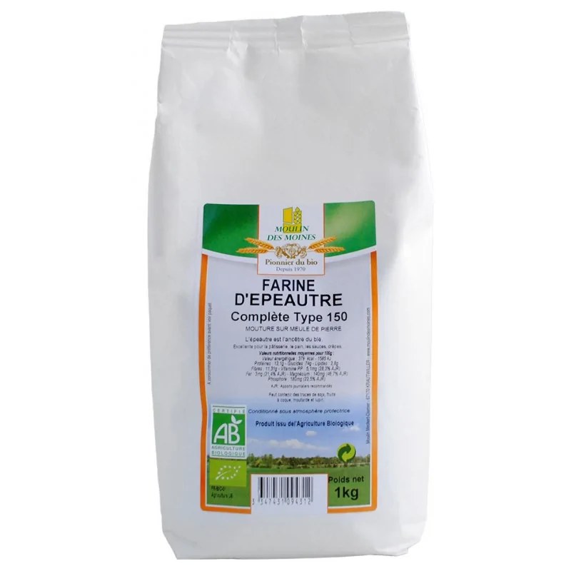 MOULIN DES MOINES Moulin des Moines RIZ LONG COMPLET 500G