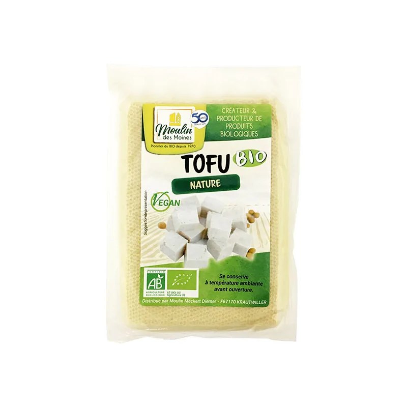 MOULIN DES MOINES MOULIN DES MOINES TOFU NATURE 200G