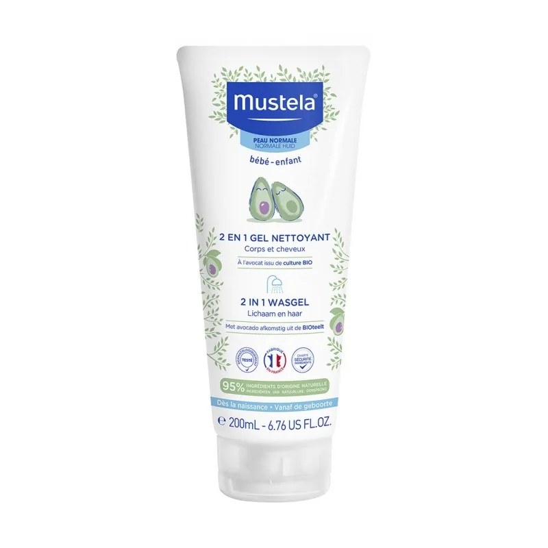 MUSTELA MUSTELA GEL NETTOYANT 2 EN 1 200ml Cheveux Et Corps