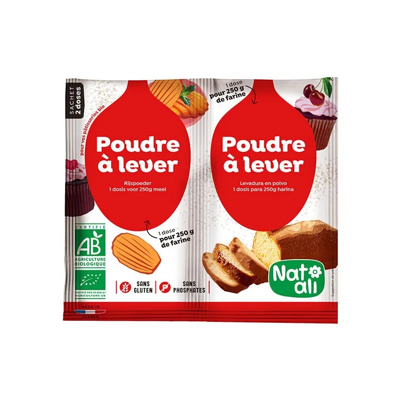 NATALI NATALI POUDRE A LEVER  SANS PHOSPHATE 2x7 G