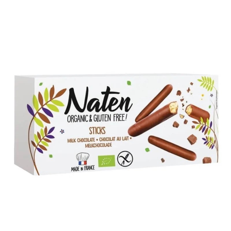 NATEN NATEN BATONNETS CHOCO LAIT 130G