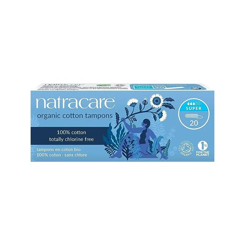 natracare natracare tampons super sans applicateur 20u