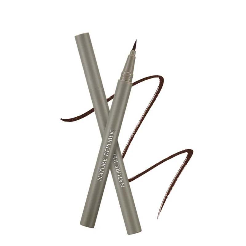 Nature Republic NATURE REPUBLIC BOTANICAL SMUDGE PROOF EYELINER 02 DEEP BROWN