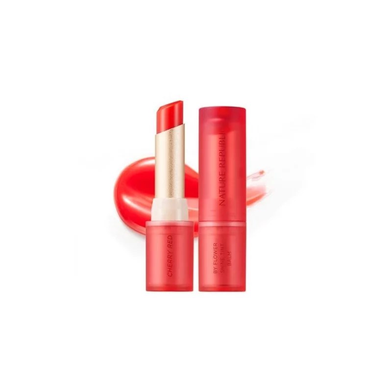 Nature Republic NATURE REPUBLIC BY FLOWER SHINE TINT BALM 02 CHERRY RED
