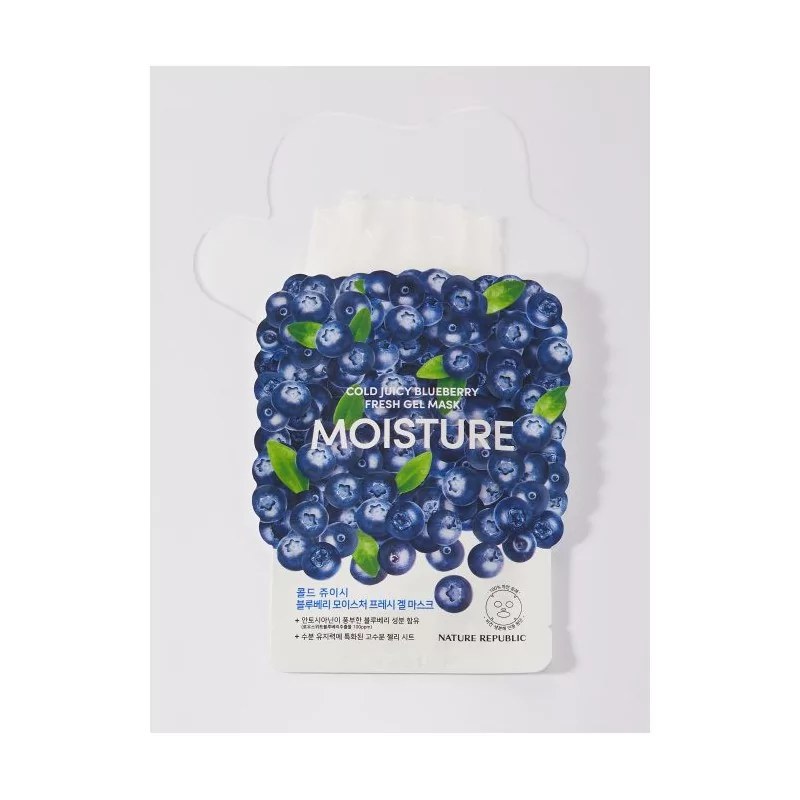 Nature Republic NATURE REPUBLIC COLD JUICY BLUEBERRY MOISTURE FRESH GEL MASK