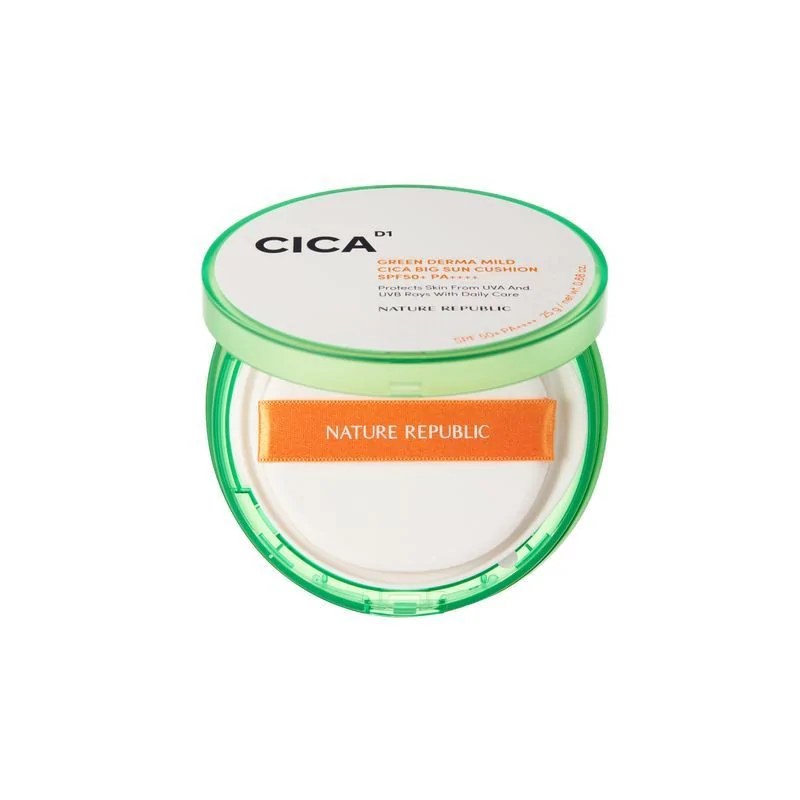 Nature Republic NATURE REPUBLIC Green Derma Cica Big Sun cushion SPF50+ PA++++ 25g