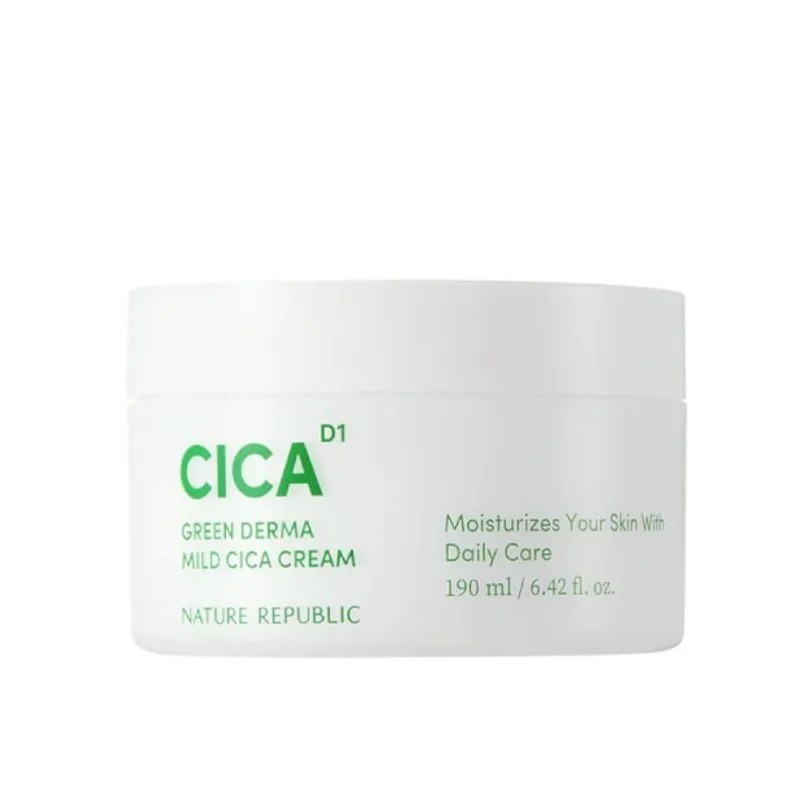 Nature Republic NATURE REPUBLIC GREEN DERMA MILD CICA CREME 190 ML