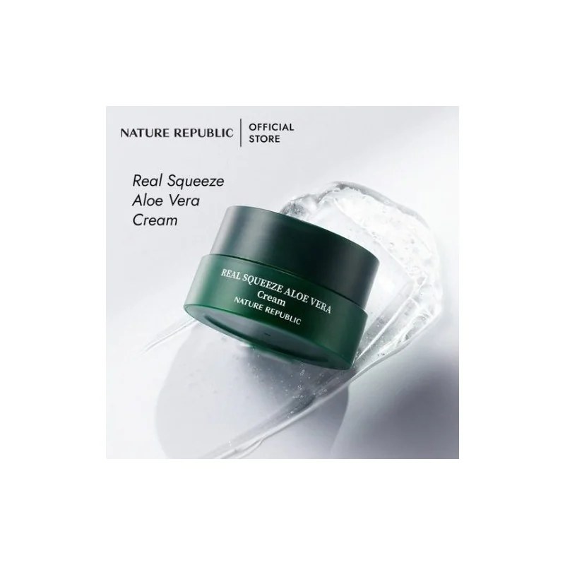 Nature Republic NATURE REPUBLIC REAL SQUEEZE ALOE VERA CREAM 55ml