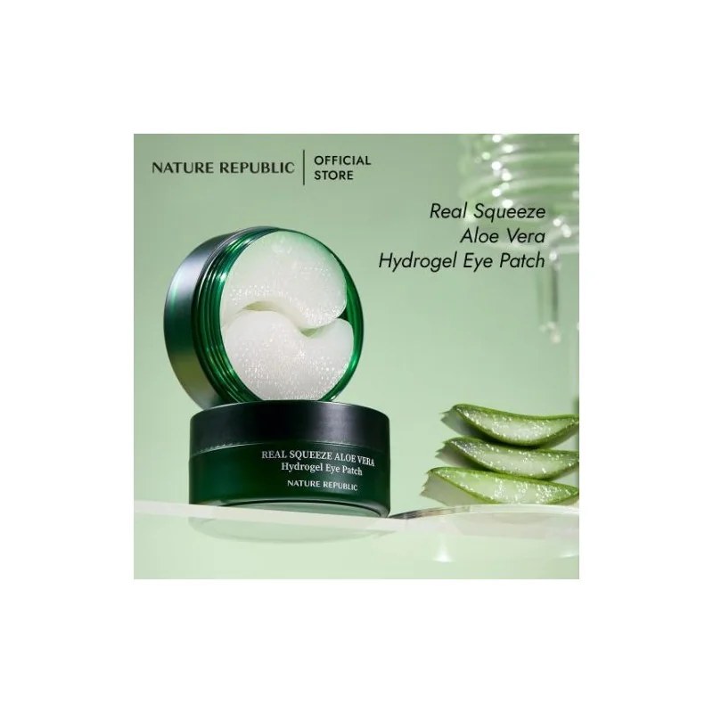 Nature Republic NATURE REPUBLIC REAL SQUEEZE ALOE VERA HYDROGEL EYE PATCH