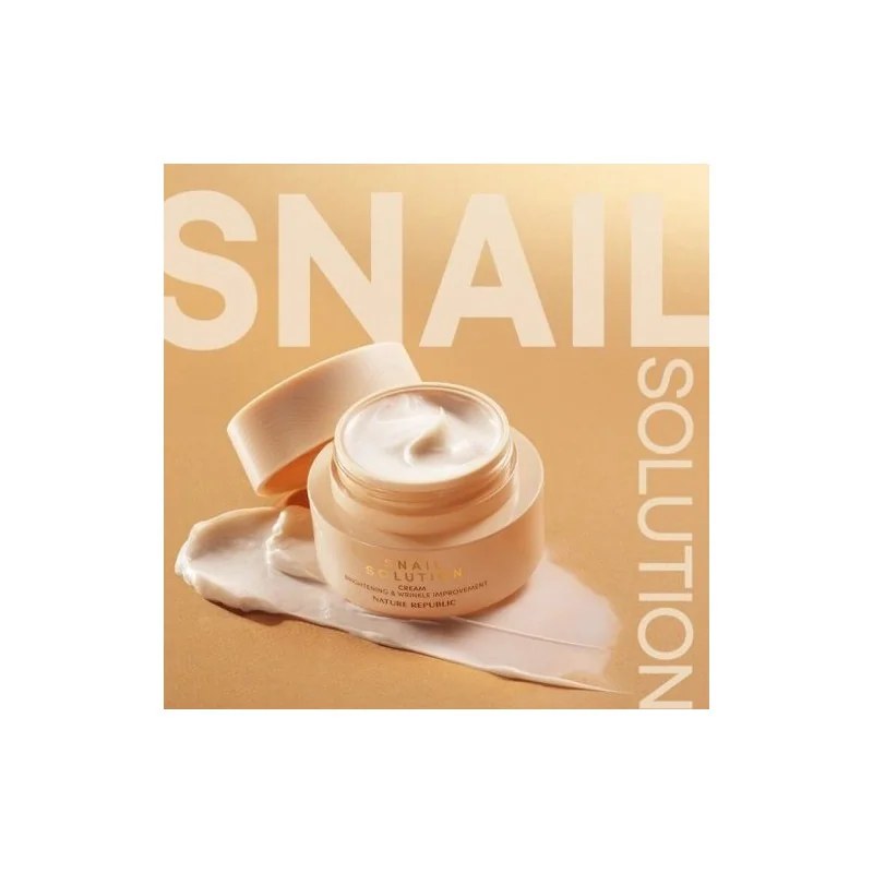 Nature Republic NATURE REPUBLIC Snail Solution Cream 55 ml — vue 2
