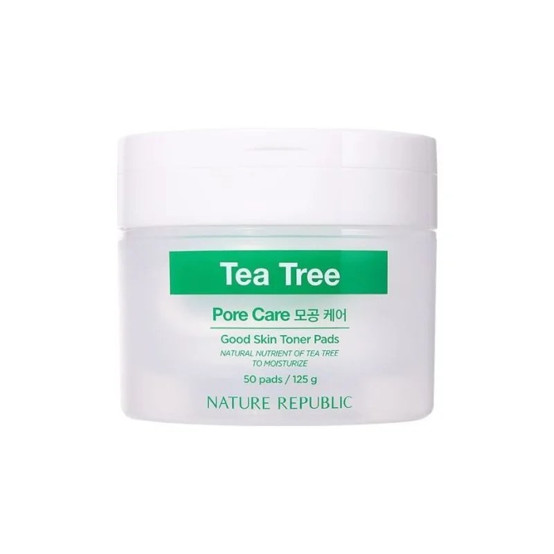 Nature Republic NATURE REPUBLIC TEA TREE PORE CARE GOOD SKIN TONER PAD 50 PADS
