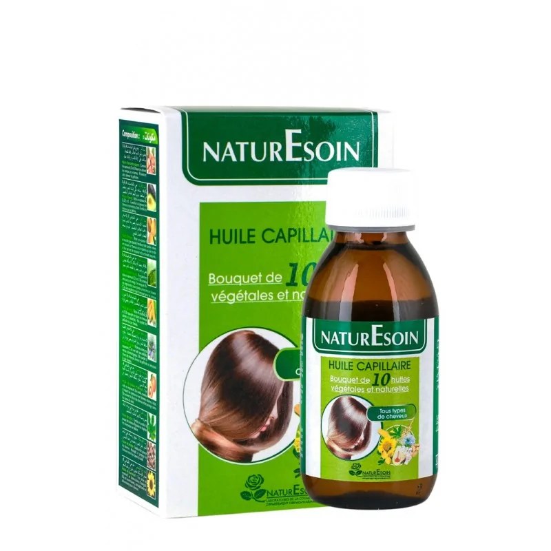 NATURE SOIN NATURE SOIN Huile Capillaire 10-Tous types de cheveux 125ml