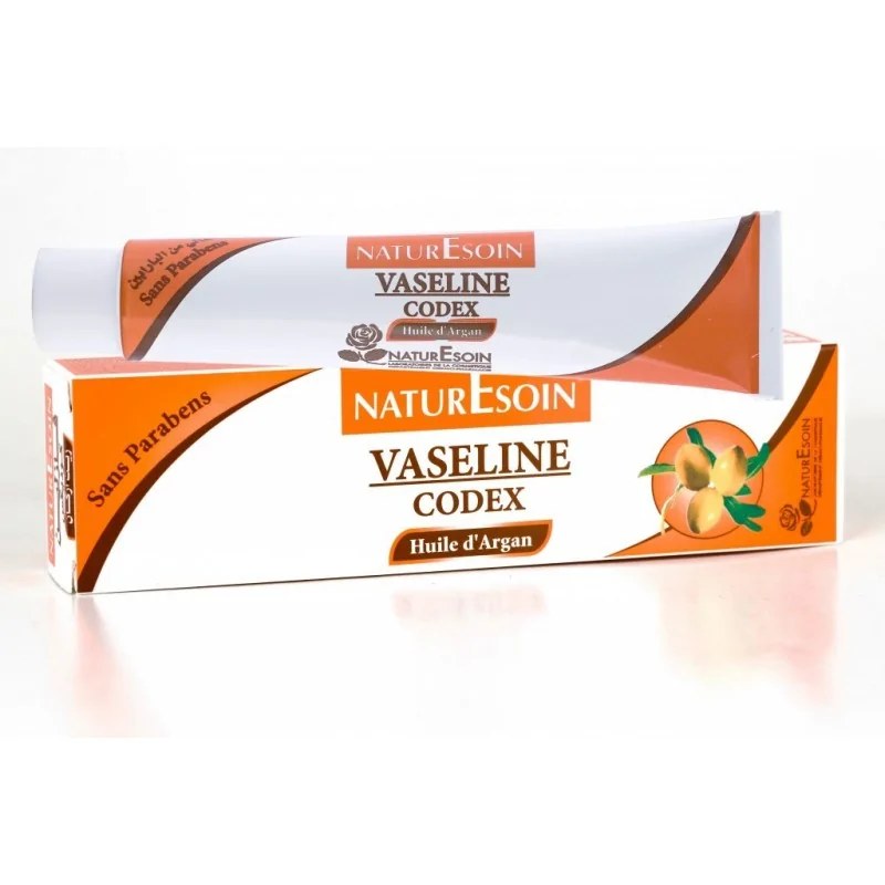 NATURE SOIN NATURE SOIN  VASELINE-NATURE 45g A Huile d'Argan