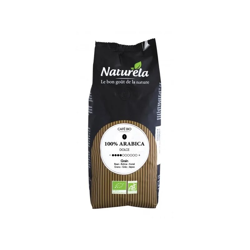 NATURELA NATURELA CAFE EN GRAIN PUR ARABICA 500 G
