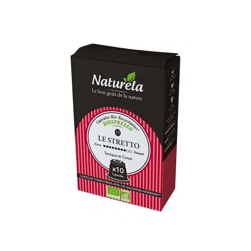 NATURELA NATURELA CAPSULES BIOSPRESSO LE STRETTO 55G