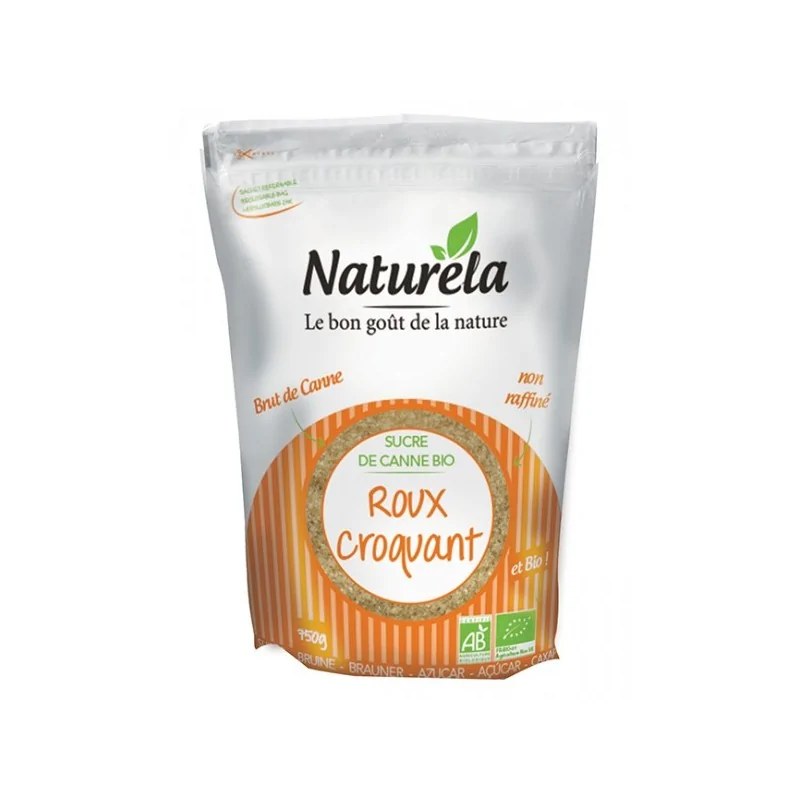 NATURELA Naturela SUCRE DE CANNE ROUX COMPLET SEMOULE 750 G