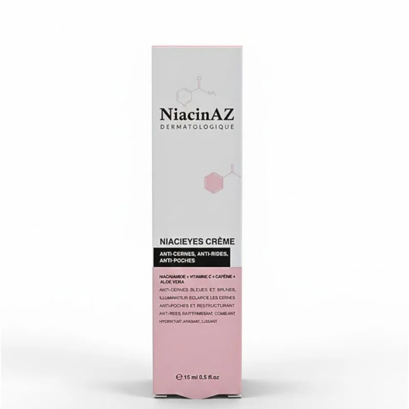 NiacinAZ Niacinaz Niacieyes Creme Anti-Rides 15ml