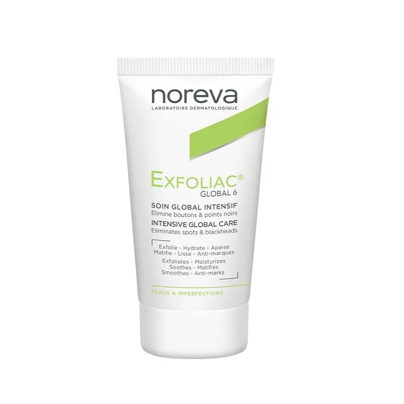 noreva NOREVA Exfoliac Global 6 - Soin Traitant Imprefections Sévères 30 ml
