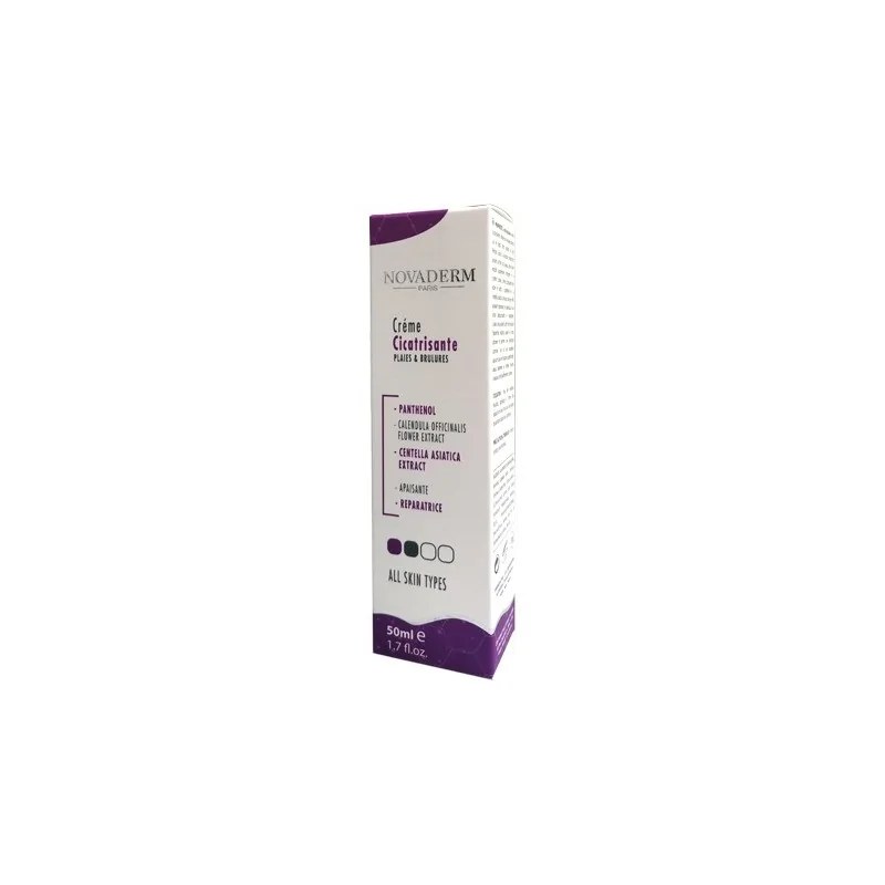 Novaderm  Novaderm Creme Cicatrisante 50ml — vue 2