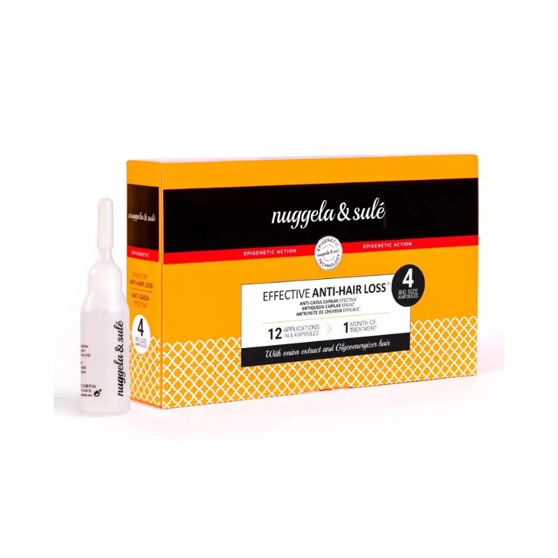 NUGGELA & SULÉ NUGGELA & SULÉ – PACK 4 AMPOULES EFFICACES CONTRE LA PERTE DE CHEVEUX